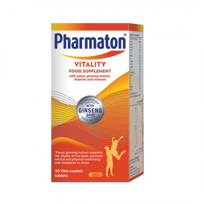 shop now Pharmaton Vitality Tablets 30'S  Available at Online  Pharmacy Qatar Doha 