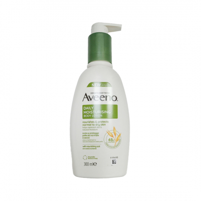 shop now Aveeno Daily Moist.Lotion Lavender 300Ml  Available at Online  Pharmacy Qatar Doha 