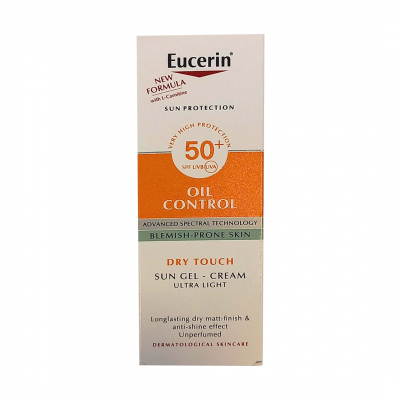 shop now Eucerin Sun Oil Control Dry Touch 50Ml  Available at Online  Pharmacy Qatar Doha 