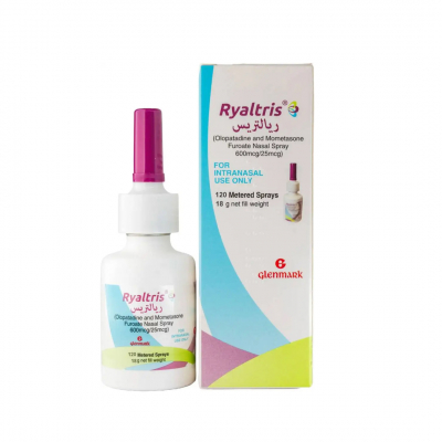 shop now RYALTRIS (600MCG/25MCG) NASAL SPRAY- 120 DOSES  Available at Online  Pharmacy Qatar Doha 